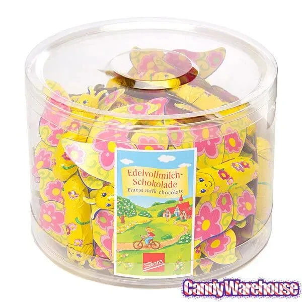 Foiled Chocolate Butterflies: 40-Piece Tub - Image 4