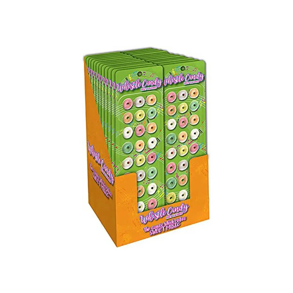 Foreign Candy Company Whistle Candy Sheets: 24-Piece Box - Image 3