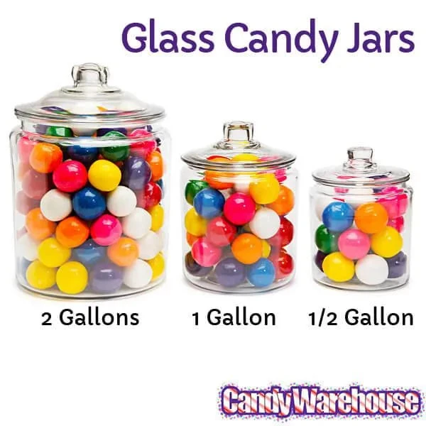 Glass Candy Jar - 1 Gallon - Image 2