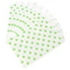 Green Polka Dot Candy Bags: 25-Piece Pack