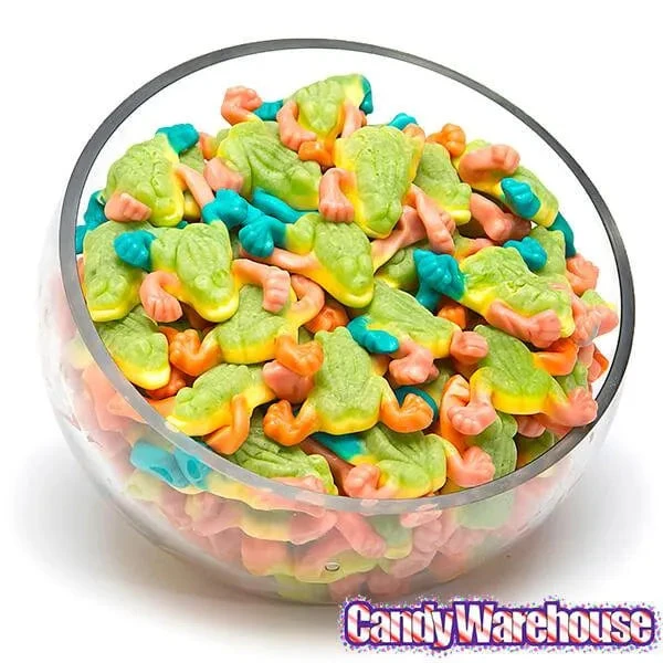 Gummy Filled Tropical Frogs: 1KG Bag - Image 3