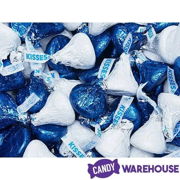 Hershey's Kisses Color Combo - Dark Blue And White: 800-Piece Box - Image 5