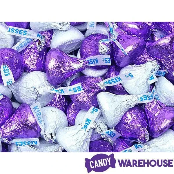 Hershey's Kisses Color Combo - Purple And White: 800-Piece Box - Image 5