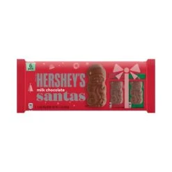 Hershey's Milk Chocolate Santas: 6-Piece Box