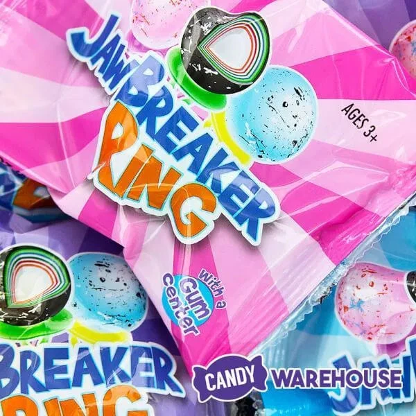 Jawbreaker Candy Rings: 18-Piece Display - Image 2