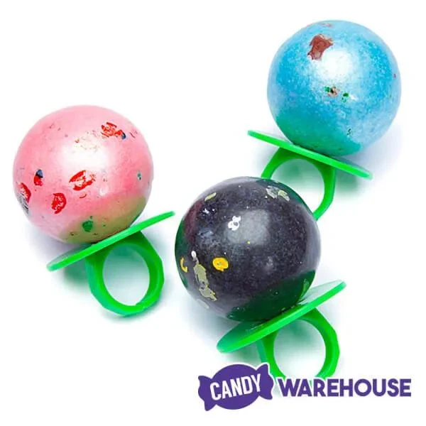 Jawbreaker Candy Rings: 18-Piece Display - Image 4