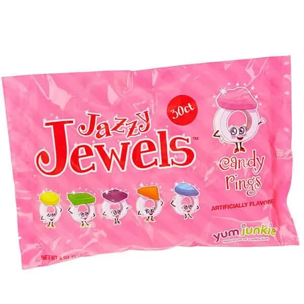 Jazzy Jewels Candy Rings: 30-Piece Bag - Image 10