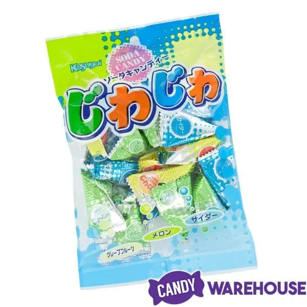 Kasugai Fizzing Soda Hard Candy: 4.41-Ounce Bag - Image 2