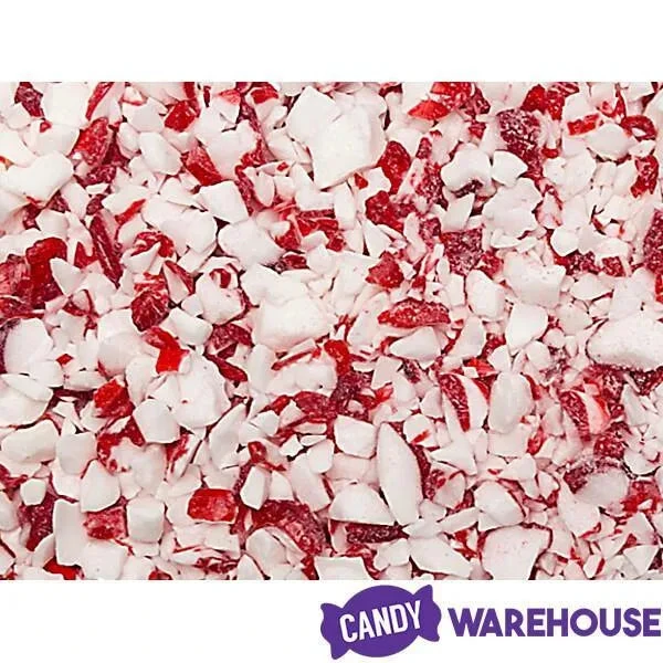 King Leo Crushed Peppermint Candy Cane Bits: 1LB Jar - Image 5