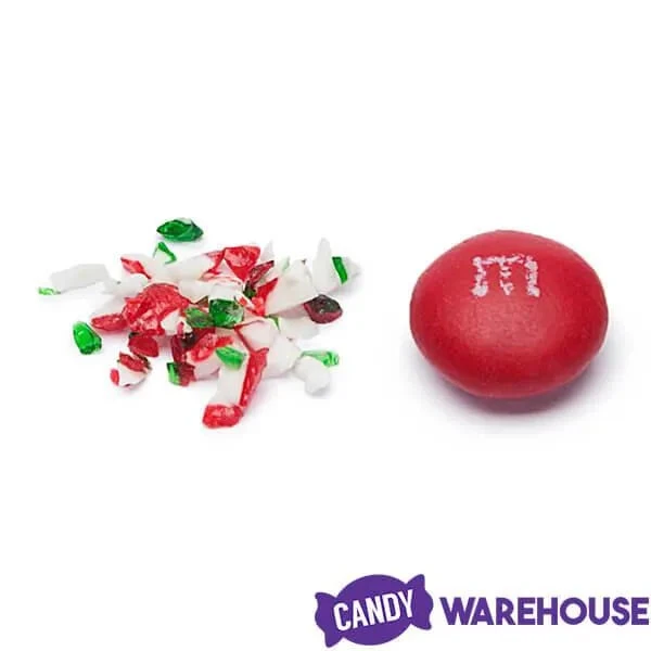 King Leo Crushed Peppermint Candy Cane Bits In Red, Green, And White: 5LB Bag - Image 3