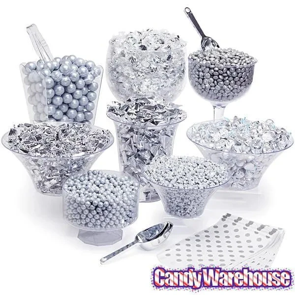 Koppers Milk Chocolate Gems - Silver: 5LB Bag - Image 3