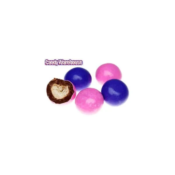 Koppers Pink & Purple Chocolate Crisps Candy Balls: 5LB Bag - Image 2