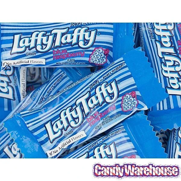 Laffy Taffy Candy - Blue Raspberry: 145-Piece Tub - Image 2