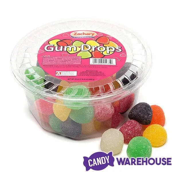 Large Gumdrops Candy: 24-Ounce Tub - Image 5