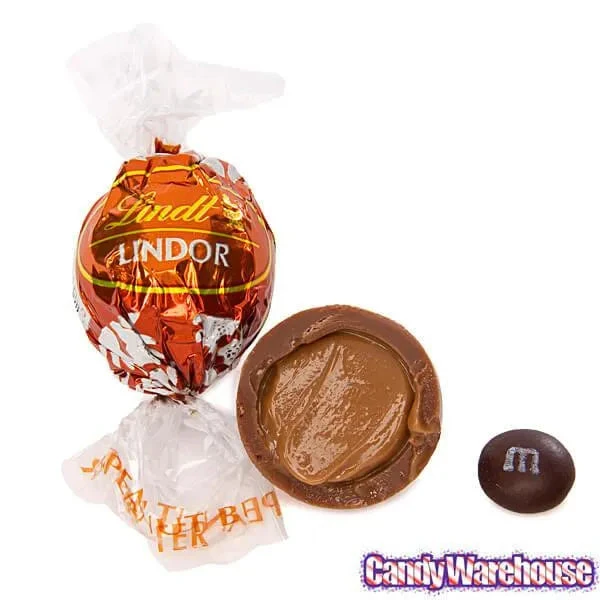 Lindt Chocolate Lindor Truffles - Peanut Butter: 60-Piece Box - Image 3