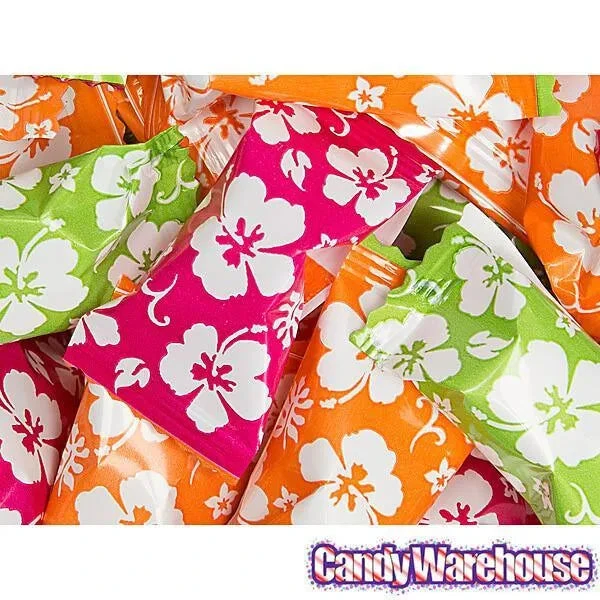Luau Flower Wrapped Butter Mint Creams: 300-Piece Case - Image 3