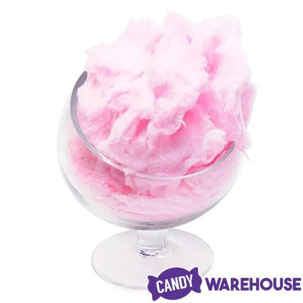 Lupy Lups Pink Cotton Candy 0.5-Ounce Packs - Strawberry: 10-Piece Bag - Image 2