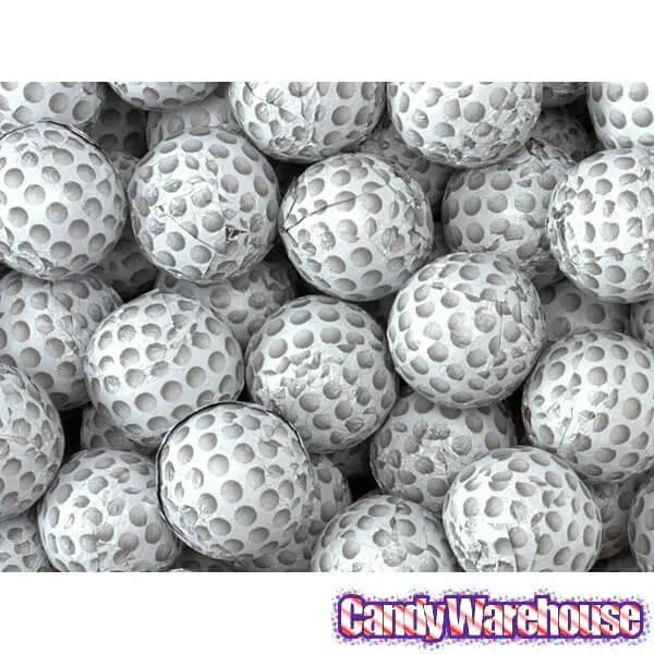 Madelaine Foiled Milk Chocolate Golf Balls: 5LB Bag - Image 2