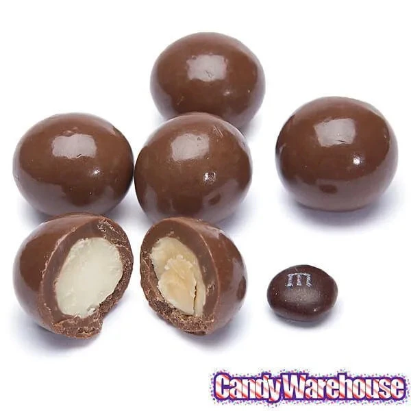 Milk Chocolate Covered Macadamia Nuts Candy: 2LB Bag - Image 3