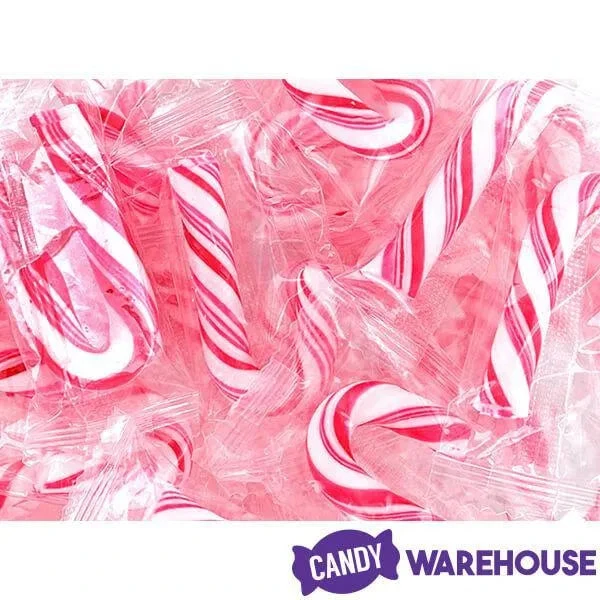 Mini Candy Canes - Red And White: 100-Piece Tub - Image 7