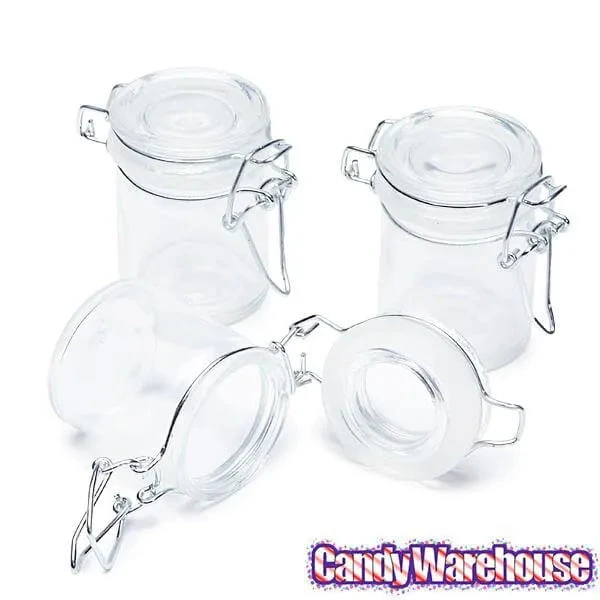 Mini Glass Favor Jars - 1.25-Ounce Canning Jar With Swing Top: 12-Piece Set - Image 5
