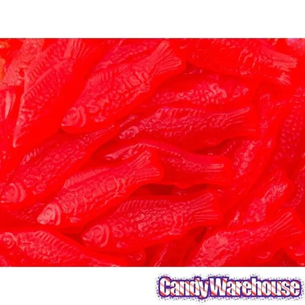 Mini Swedish Fish Candy - Red: 3.5LB Bag - Image 6