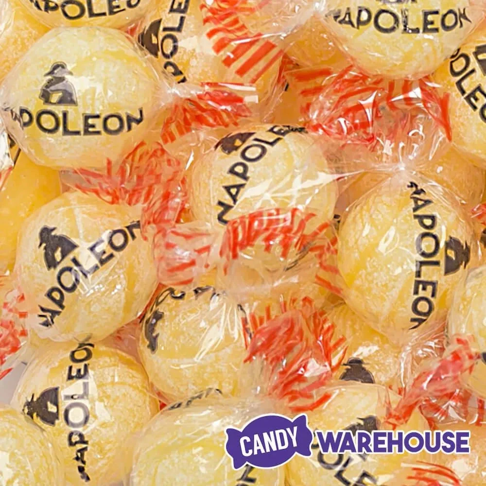 Napoleon Sour Bon Bons Candy - Lemon: 7LB Bag - Image 2