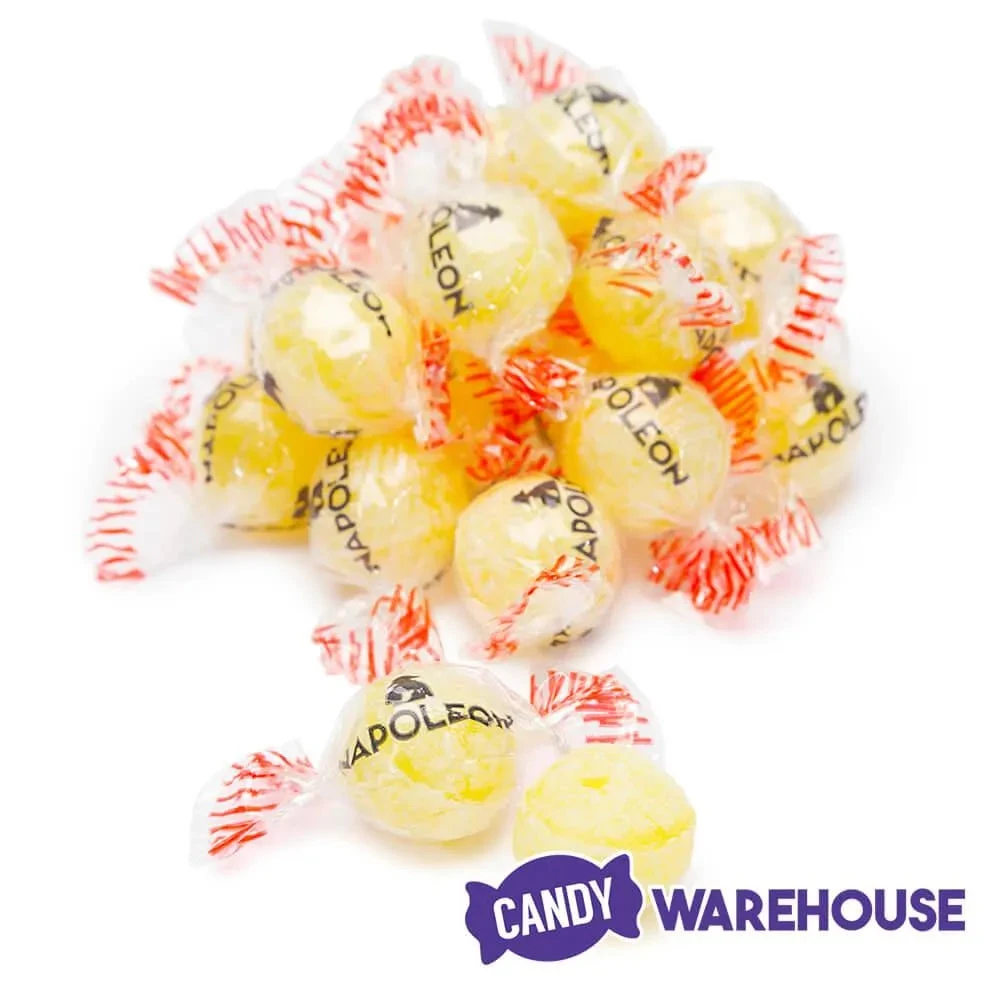 Napoleon Sour Bon Bons Candy - Lemon: 7LB Bag - Image 3