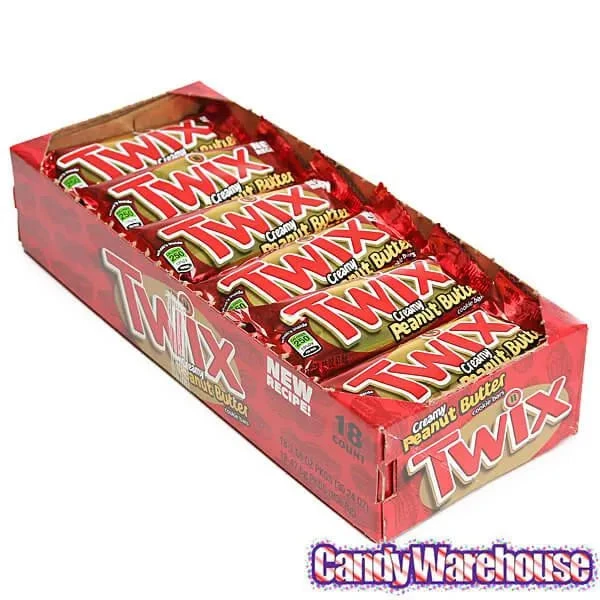 Peanut Butter Twix Candy Bars: 18-Piece Box - Image 2