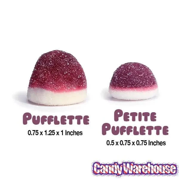 Petite Pufflettes Gummy Bites - Grape: 16-Ounce Bag - Image 2