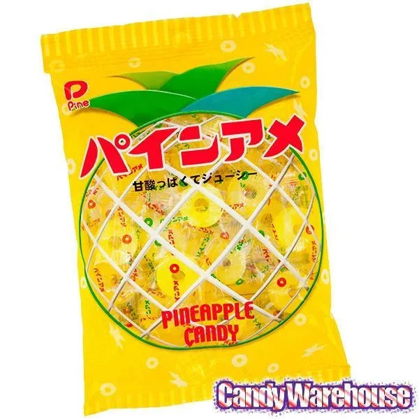 Pineapple Hard Candy Circle Slices: 4.23-Ounce Bag - Image 2