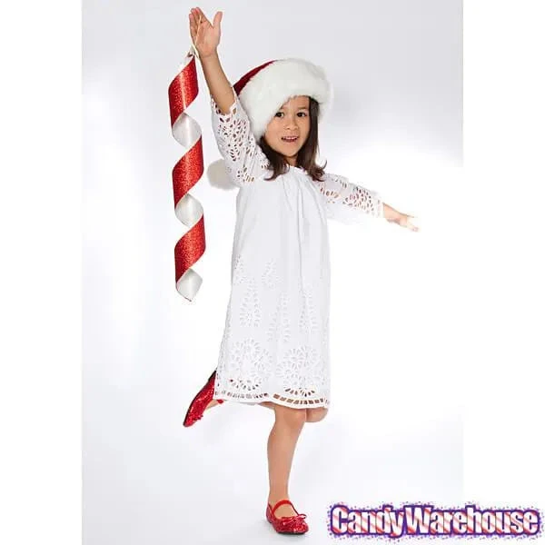 Red Candy Spiral Ornament: 22 Inch - Image 2