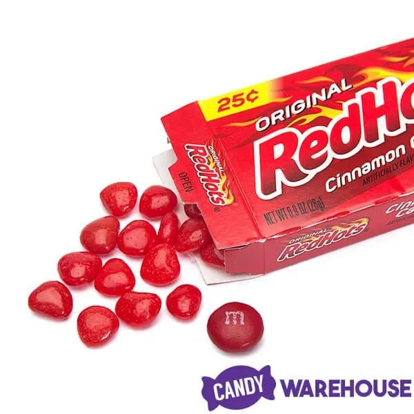 Red Hots Candy Mini Packs: 24-Piece Box - Image 5