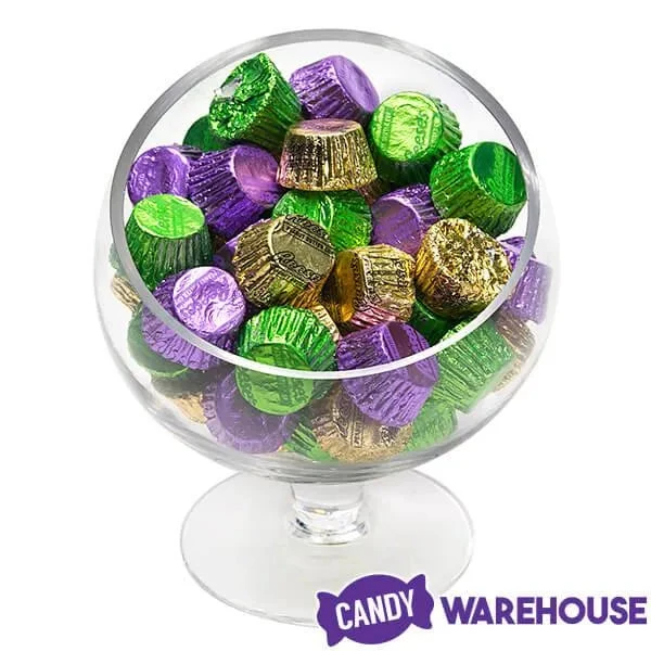 Reese's Peanut Butter Cups Color Combo - Purple, Green And Gold: 600-Piece Box - Image 4