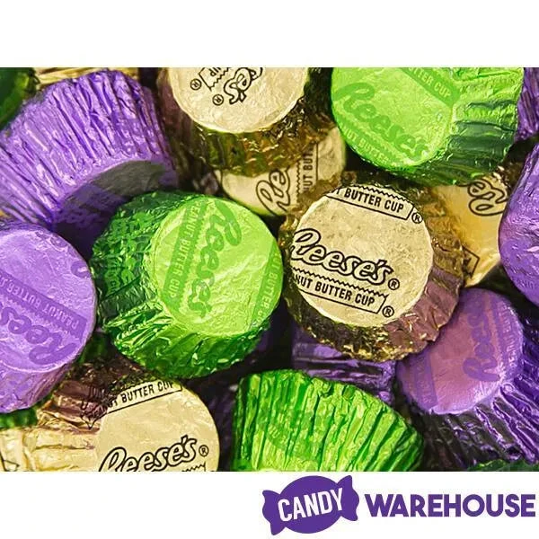 Reese's Peanut Butter Cups Color Combo - Purple, Green And Gold: 600-Piece Box - Image 5