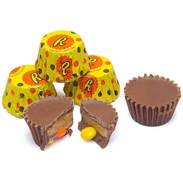 Reese's Peanut Butter Cups Miniatures Stuffed With Reese's Pieces: 18-Ounce Bag