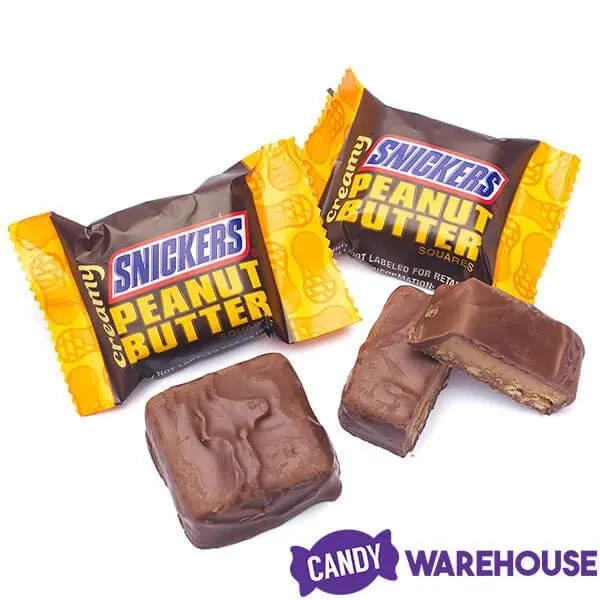 Snickers Creamy Peanut Butter Fun Size Candy Squares: 7.7-Ounce Bag - Image 4