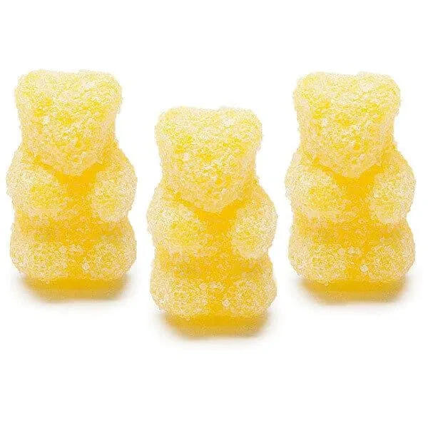 Sour Pina Colada Gummy Bears Candy: 3KG Bag