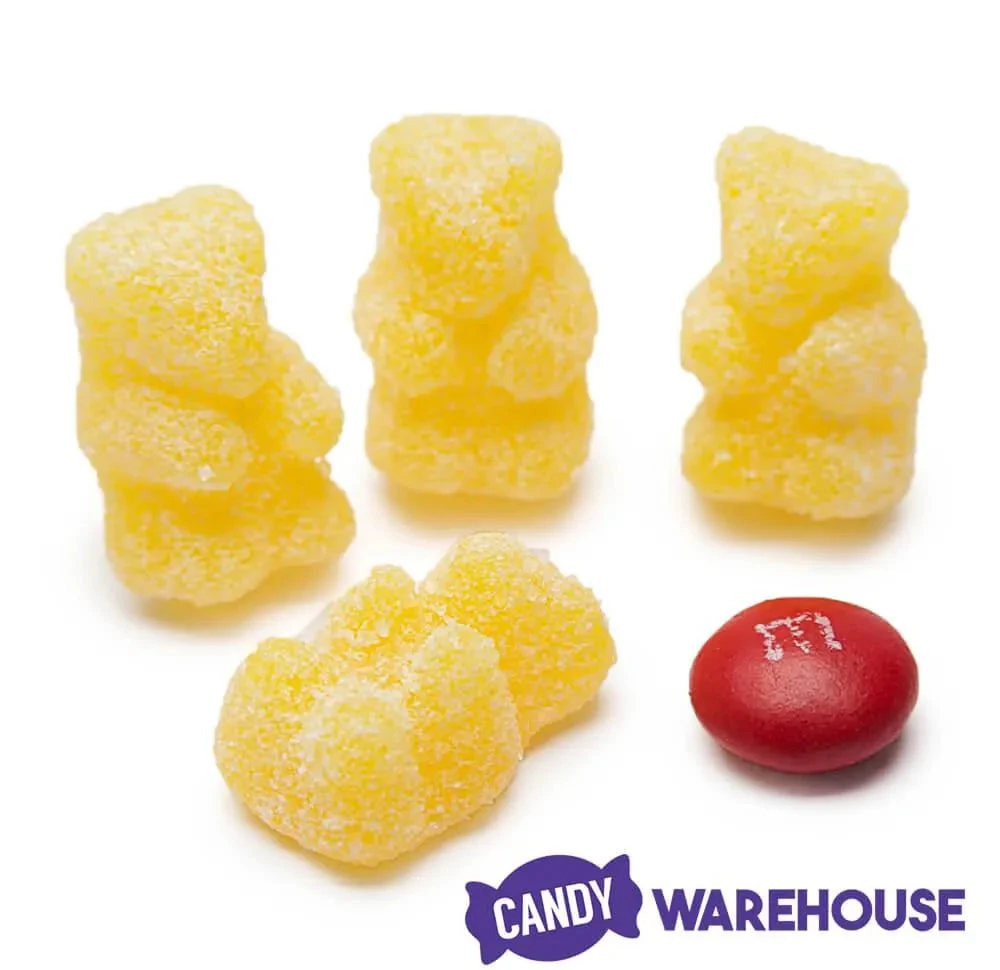Sour Pina Colada Gummy Bears Candy: 3KG Bag - Image 3