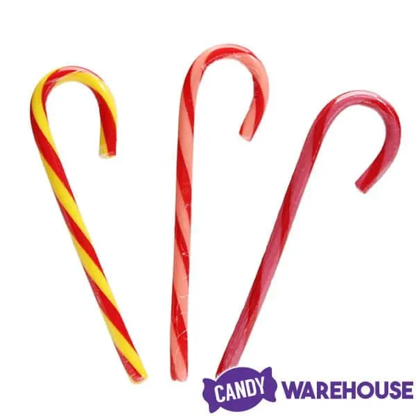 Sweet Nature Candy Canes - Assorted Fruit: 12-Piece Box - Image 2