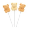 Teddy Bear Lollipops: 12-Piece Box