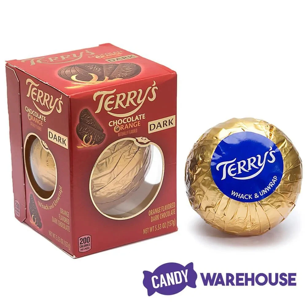 Terry's Dark Chocolate Orange Ball Gift Box - Image 3