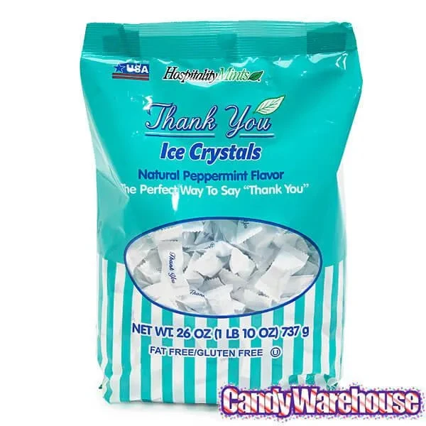 Thank You Wrapped Ice Crystals: 500-Piece Bag - Image 3