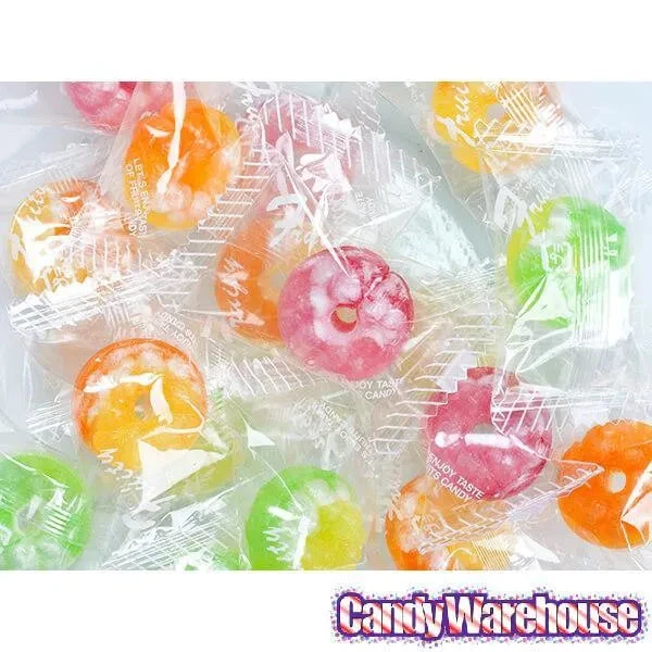 Tiny Bundt Cake Fruity Hard Candy Circles: 18-Piece Bag - Image 3