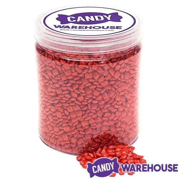 Tiny Chicle Squares Chewing Gum - Red: 1.5LB Jar - Image 2