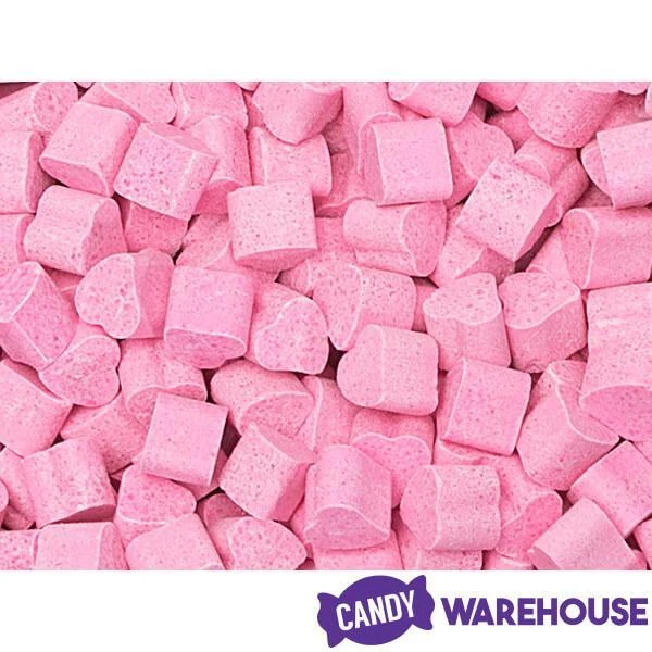 Tiny Sugar Candy Hearts - Pink: 1.5LB Jar - Image 3