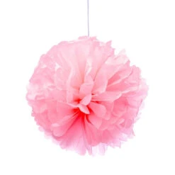 Tissue Paper 14-Inch Pom Pom - Light Pink