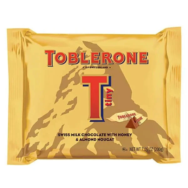 Toblerone Milk Chocolate Tinys: 7-Ounce Bag - Image 4