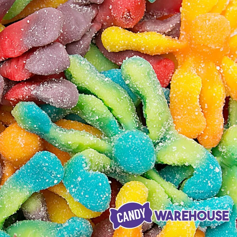 Trolli Sour Brite Gummy Octopus Candy: 35-Piece Jar - Image 3