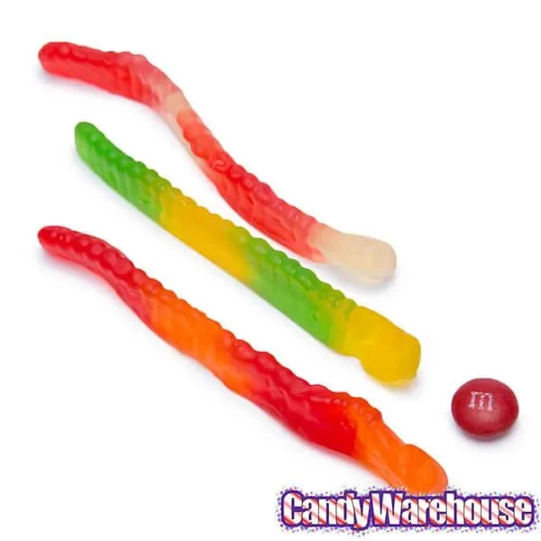 Trolli Squiggles Gummy Worms Candy: 5LB Bag - Image 4